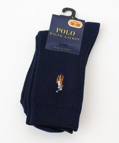 POLO RALPH LAUREN SOCKS / ポロラルフローレンソックス ソックス | マルチPP刺繍リブ