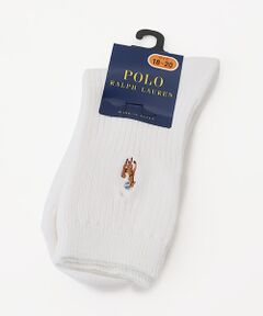 POLO RALPH LAUREN SOCKS / ポロラルフローレンソックス ソックス | マルチPP刺繍リブ