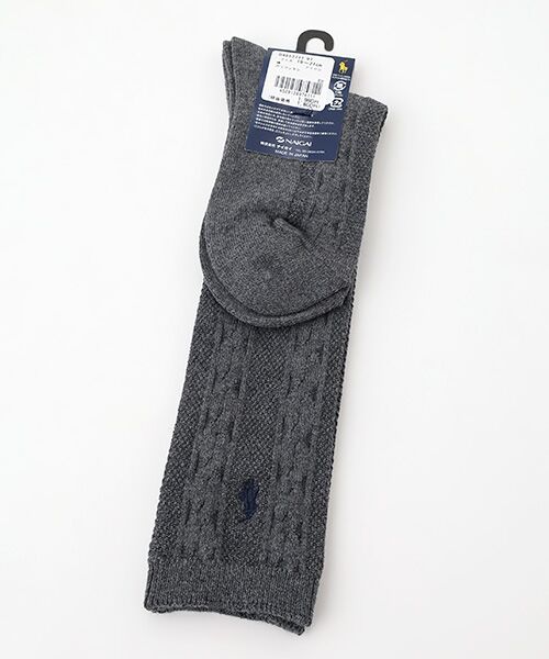 POLO RALPH LAUREN SOCKS / ポロラルフローレンソックス ソックス | CABLE ハイソックス | 詳細1