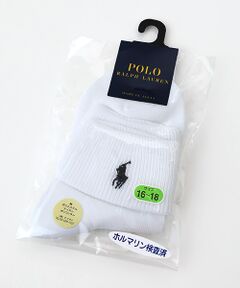 POLO RALPH LAUREN SOCKS / ポロラルフローレンソックス ソックス | 三つ折り折り返し