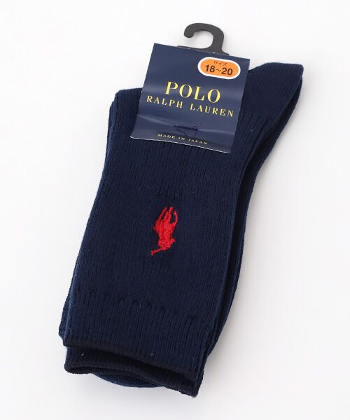 POLO RALPH LAUREN SOCKS / ポロラルフローレンソックス ソックス | リブソックス(ネイビー)