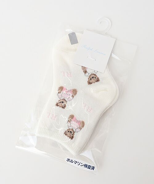POLO RALPH LAUREN SOCKS / ポロラルフローレンソックス ソックス | Tossedベア（ペールピンク）