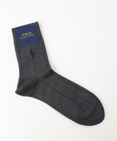 POLO RALPH LAUREN SOCKS / ポロラルフローレンソックス ソックス | タック＆スパイラル ミドルレングス