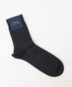POLO RALPH LAUREN SOCKS / ポロラルフローレンソックス ソックス | タック＆スパイラル ミドルレングス