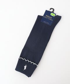 POLO RALPH LAUREN SOCKS / ポロラルフローレンソックス ソックス | 折り返しピコットミシンハイソックス