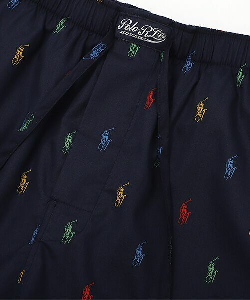 POLO RALPH LAUREN UNDERWEAR SLEEPWEAR / ポロ ラルフ ローレン アンダーウェア スリープウェア ルームウェア | ポロプレイヤープリントスリープショートパンツ | 詳細2