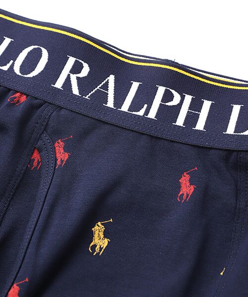 POLO RALPH LAUREN UNDERWEAR SLEEPWEAR / ポロ ラルフ ローレン アンダーウェア スリープウェア ボクサーパンツ・ブリーフ | ボクサーブリーフ マルチポロプレイヤープリント | 詳細3