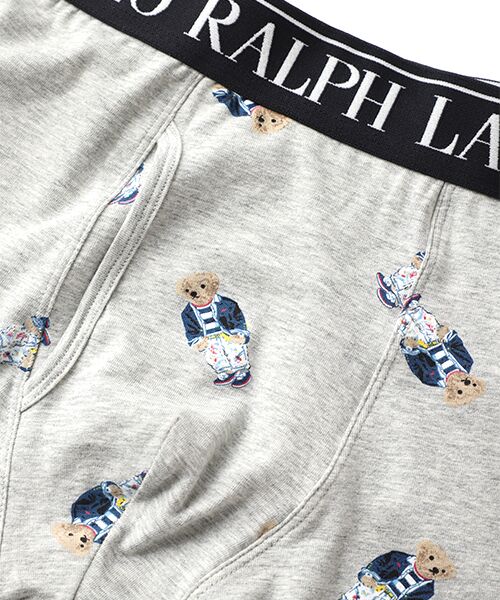 POLO RALPH LAUREN UNDERWEAR SLEEPWEAR / ポロ ラルフ ローレン アンダーウェア スリープウェア ボクサーパンツ・ブリーフ | ボクサーブリーフ カラーショップベアプリント | 詳細1