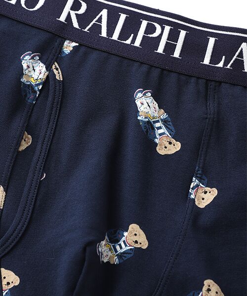 POLO RALPH LAUREN UNDERWEAR SLEEPWEAR / ポロ ラルフ ローレン アンダーウェア スリープウェア ボクサーパンツ・ブリーフ | ボクサーブリーフ カラーショップベアプリント | 詳細3