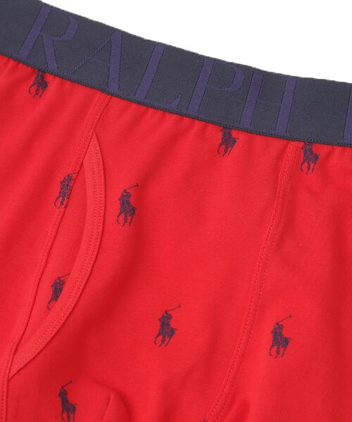 POLO RALPH LAUREN UNDERWEAR SLEEPWEAR / ポロ ラルフ ローレン アンダーウェア スリープウェア ボクサーパンツ・ブリーフ | ボクサーブリーフ オールオーバーポロプレイヤープリント | 詳細2