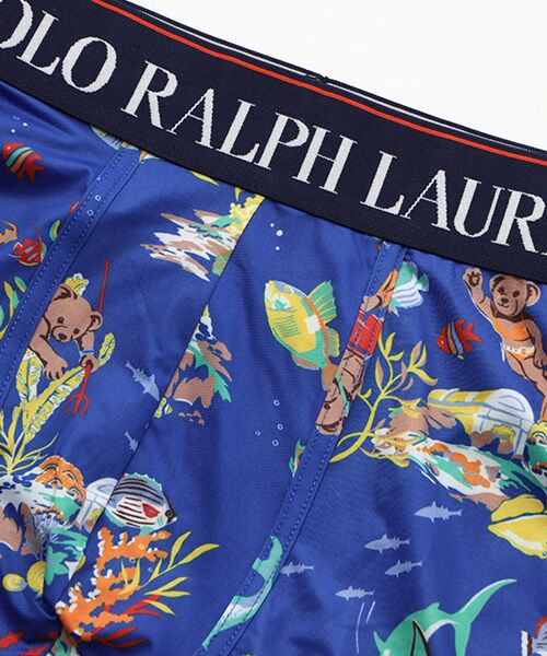 POLO RALPH LAUREN UNDERWEAR SLEEPWEAR / ポロ ラルフ ローレン アンダーウェア スリープウェア ボクサーパンツ・ブリーフ | マイクロファイバーボクサーブリーフ リーグスビロウプリント | 詳細3