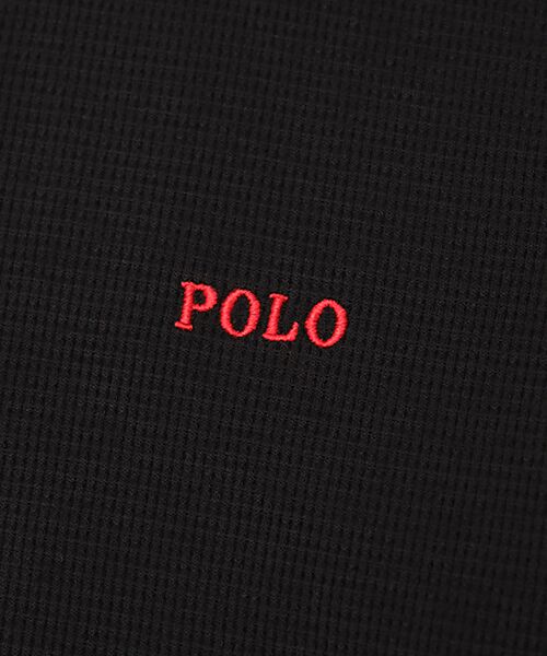 POLO RALPH LAUREN UNDERWEAR SLEEPWEAR / ポロ ラルフ ローレン アンダーウェア スリープウェア ルームウェア | ワッフルロングスリーブ クルーネック | 詳細1