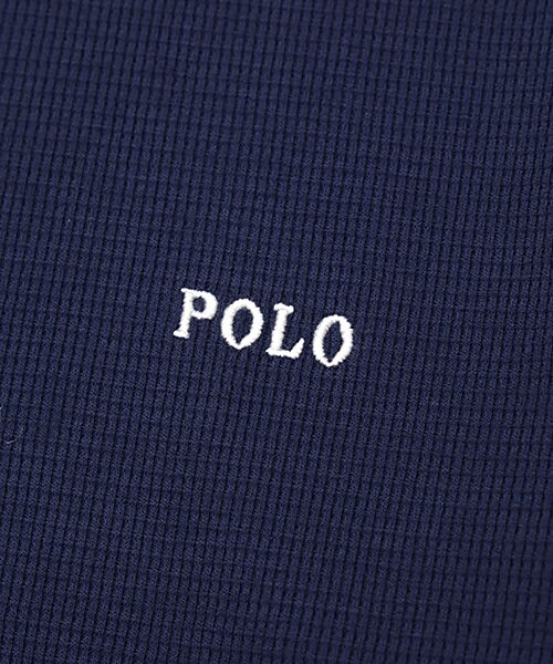 POLO RALPH LAUREN UNDERWEAR SLEEPWEAR / ポロ ラルフ ローレン アンダーウェア スリープウェア ルームウェア | ワッフルロングスリーブ クルーネック | 詳細7