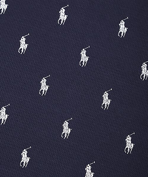 POLO RALPH LAUREN UNDERWEAR SLEEPWEAR / ポロ ラルフ ローレン アンダーウェア スリープウェア ルームウェア | ワッフルロングスリーブ クルーネック ポロプレイヤープリント | 詳細5