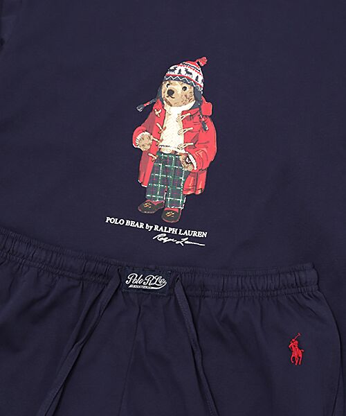 POLO RALPH LAUREN UNDERWEAR SLEEPWEAR / ポロ ラルフ ローレン アンダーウェア スリープウェア ルームウェア | スリープウェアセットアップ トグルホリデーベア | 詳細3