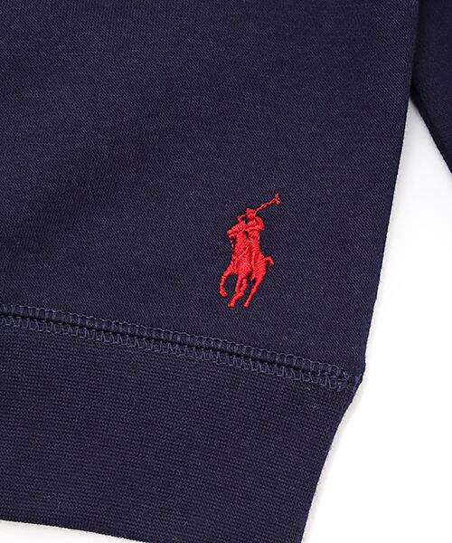 POLO RALPH LAUREN UNDERWEAR SLEEPWEAR / ポロ ラルフ ローレン アンダーウェア スリープウェア ルームウェア | ブラッシュドフリース ロングスリーブ クルーネック | 詳細5