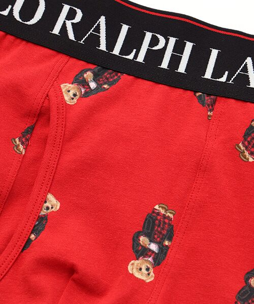 POLO RALPH LAUREN UNDERWEAR SLEEPWEAR / ポロ ラルフ ローレン アンダーウェア スリープウェア ボクサーパンツ・ブリーフ | ボクサーブリーフ フォールモーニングローブベア プリント | 詳細3