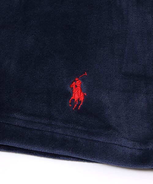 POLO RALPH LAUREN UNDERWEAR SLEEPWEAR / ポロ ラルフ ローレン アンダーウェア スリープウェア ルームウェア | ブラッシュドベロア ロングスリーブ クルーネック | 詳細6