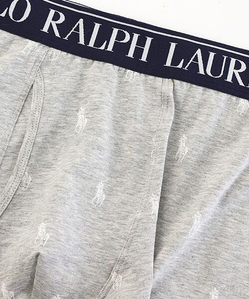 POLO RALPH LAUREN UNDERWEAR SLEEPWEAR / ポロ ラルフ ローレン アンダーウェア スリープウェア ボクサーパンツ・ブリーフ | ボクサーブリーフ PPプリント | 詳細1