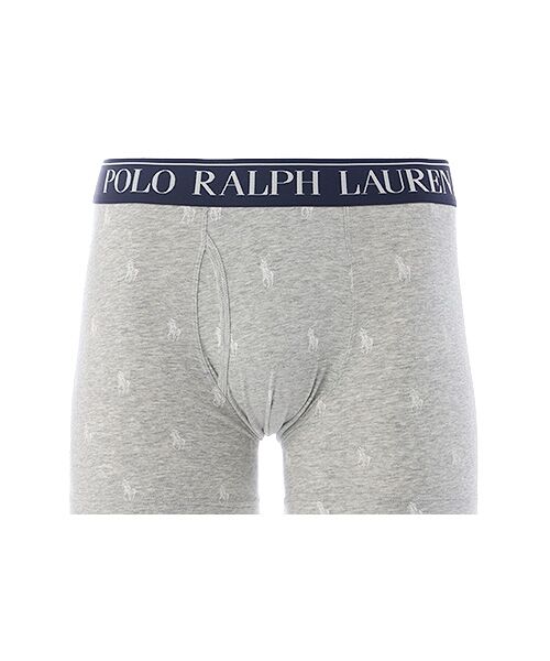 POLO RALPH LAUREN UNDERWEAR SLEEPWEAR / ポロ ラルフ ローレン アンダーウェア スリープウェア ボクサーパンツ・ブリーフ | ボクサーブリーフ PPプリント（ヘザーグレー）