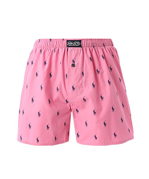 POLO RALPH LAUREN UNDERWEAR SLEEPWEAR/ポロ ラルフ ローレン アンダーウェア スリープウェア トランクス PPオールオーバープリント ピンク M POLO RALPH LAUREN UNDERWEAR SLEEPWEAR/ポロ ラルフ ローレン アンダーウェア スリープウェア トランクス PPオールオーバープリント ピンク M