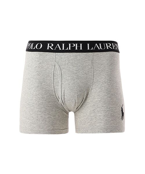 POLO RALPH LAUREN UNDERWEAR SLEEPWEAR/ポロ ラルフ ローレン アンダーウェア スリープウェア ボクサーブリーフ PP刺繍 ヘザーグレー M POLO RALPH LAUREN UNDERWEAR SLEEPWEAR/ポロ ラルフ ローレン アンダーウェア スリープウェア ボクサーブリーフ PP刺繍 ヘザーグレー M