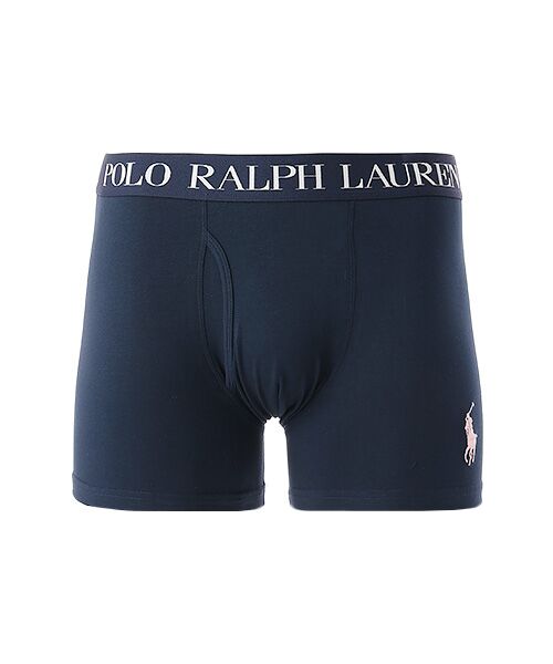POLO RALPH LAUREN UNDERWEAR SLEEPWEAR/ポロ ラルフ ローレン アンダーウェア スリープウェア ボクサーブリーフ PP刺繍 ネイビー L POLO RALPH LAUREN UNDERWEAR SLEEPWEAR/ポロ ラルフ ローレン アンダーウェア スリープウェア ボクサーブリーフ PP刺繍 ネイビー L