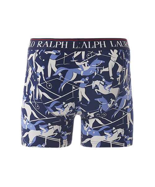 POLO RALPH LAUREN UNDERWEAR SLEEPWEAR / ポロ ラルフ ローレン アンダーウェア スリープウェア ボクサーパンツ・ブリーフ | ボクサーブリーフ ローンスポーツプリント | 詳細1