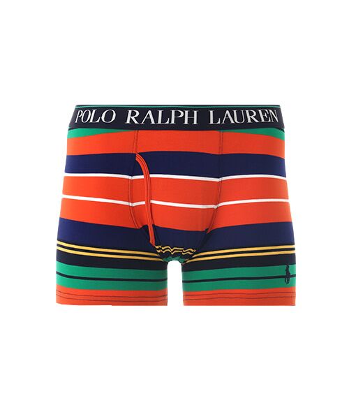 POLO RALPH LAUREN UNDERWEAR SLEEPWEAR/ポロ ラルフ ローレン アンダーウェア スリープウェア ボクサーブリーフ マルチストライプ オレンジ LL POLO RALPH LAUREN UNDERWEAR SLEEPWEAR/ポロ ラルフ ローレン アンダーウェア スリープウェア ボクサーブリーフ マルチストライプ オレンジ LL