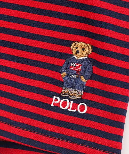 POLO RALPH LAUREN UNDERWEAR SLEEPWEAR / ポロ ラルフ ローレン アンダーウェア スリープウェア ボクサーパンツ・ブリーフ | ボクサーブリーフ　ストライプ コアフラッグセーターベア刺繍 | 詳細4