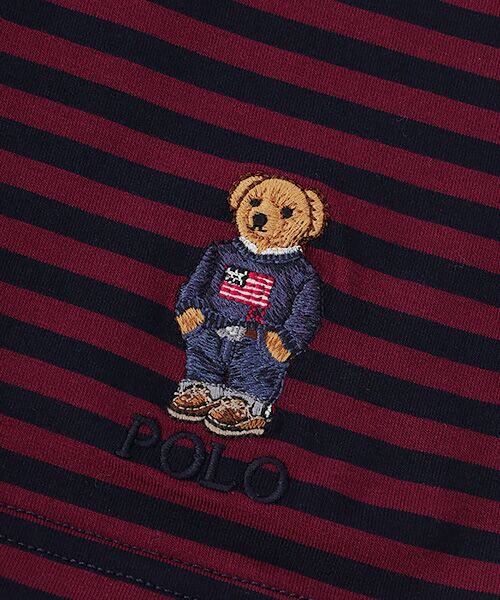 POLO RALPH LAUREN UNDERWEAR SLEEPWEAR / ポロ ラルフ ローレン アンダーウェア スリープウェア ボクサーパンツ・ブリーフ | ボクサーブリーフ　ストライプ コアフラッグセーターベア刺繍 | 詳細5
