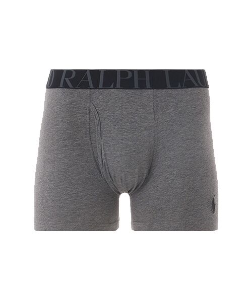 POLO RALPH LAUREN UNDERWEAR SLEEPWEAR/ポロ ラルフ ローレン アンダーウェア スリープウェア ボクサーブリーフ 無地 ヘザーチャコール M POLO RALPH LAUREN UNDERWEAR SLEEPWEAR/ポロ ラルフ ローレン アンダーウェア スリープウェア ボクサーブリーフ 無地 ヘザーチャコール M