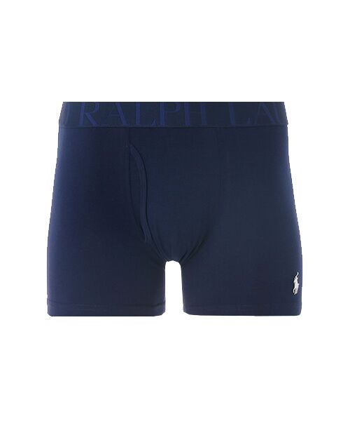 POLO RALPH LAUREN UNDERWEAR SLEEPWEAR/ポロ ラルフ ローレン アンダーウェア スリープウェア ボクサーブリーフ 無地 ネイビー M POLO RALPH LAUREN UNDERWEAR SLEEPWEAR/ポロ ラルフ ローレン アンダーウェア スリープウェア ボクサーブリーフ 無地 ネイビー M