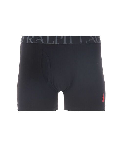 POLO RALPH LAUREN UNDERWEAR SLEEPWEAR/ポロ ラルフ ローレン アンダーウェア スリープウェア ボクサーブリーフ 無地 ブラック LL POLO RALPH LAUREN UNDERWEAR SLEEPWEAR/ポロ ラルフ ローレン アンダーウェア スリープウェア ボクサーブリーフ 無地 ブラック LL