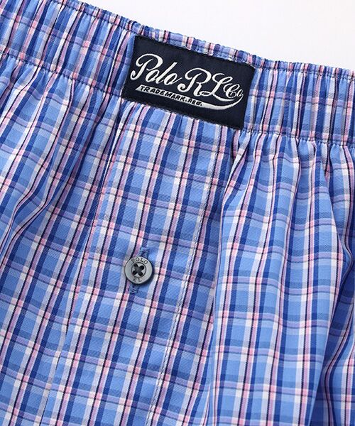POLO RALPH LAUREN UNDERWEAR SLEEPWEAR / ポロ ラルフ ローレン アンダーウェア スリープウェア トランクス | トランクス　コルビーチェック | 詳細2
