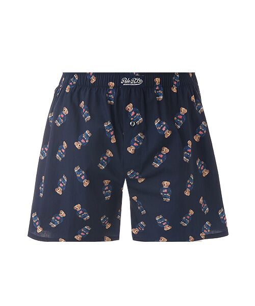 POLO RALPH LAUREN UNDERWEAR SLEEPWEAR/ポロ ラルフ ローレン アンダーウェア スリープウェア トランクス コアフラッグセーターベア ネイビー LL POLO RALPH LAUREN UNDERWEAR SLEEPWEAR/ポロ ラルフ ローレン アンダーウェア スリープウェア トランクス コアフラッグセーターベア ネイビー LL