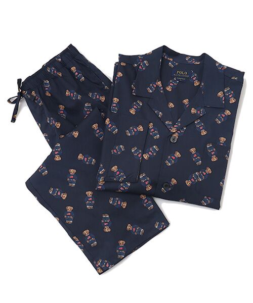 POLO RALPH LAUREN UNDERWEAR SLEEPWEAR/ポロ ラルフ ローレン アンダーウェア スリープウェア パジャマ コアフラッグセーターベア ネイビー LL POLO RALPH LAUREN UNDERWEAR SLEEPWEAR/ポロ ラルフ ローレン アンダーウェア スリープウェア パジャマ コアフラッグセーターベア ネイビー LL