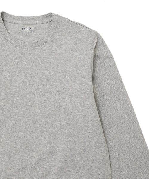 POLO RALPH LAUREN UNDERWEAR SLEEPWEAR / ポロ ラルフ ローレン アンダーウェア スリープウェア ルームウェア | ミニフレンチテリー ロングスリーブクルーネック | 詳細2
