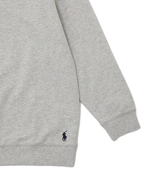 POLO RALPH LAUREN UNDERWEAR SLEEPWEAR / ポロ ラルフ ローレン アンダーウェア スリープウェア ルームウェア | ミニフレンチテリー ロングスリーブクルーネック | 詳細3