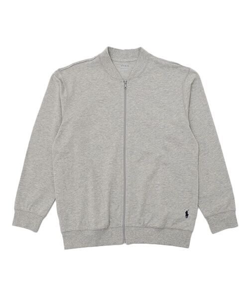 POLO RALPH LAUREN UNDERWEAR SLEEPWEAR/ポロ ラルフ ローレン アンダーウェア スリープウェア ミニフレンチテリー ジップアップ ヘザーグレー M POLO RALPH LAUREN UNDERWEAR SLEEPWEAR/ポロ ラルフ ローレン アンダーウェア スリープウェア ミニフレンチテリー ジップアップ ヘザーグレー M