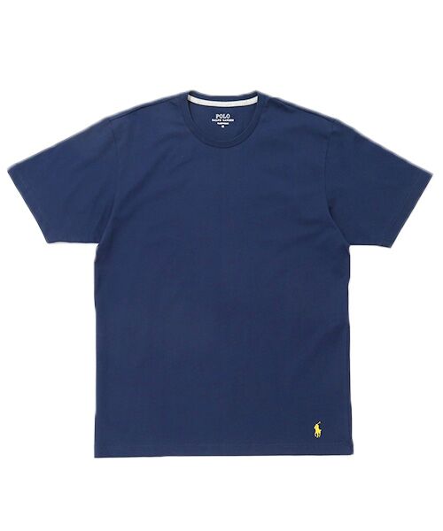 POLO RALPH LAUREN UNDERWEAR SLEEPWEAR/ポロ ラルフ ローレン アンダーウェア スリープウェア ショートスリーブクルーネック ネイビー M POLO RALPH LAUREN UNDERWEAR SLEEPWEAR/ポロ ラルフ ローレン アンダーウェア スリープウェア ショートスリーブクルーネック ネイビー M