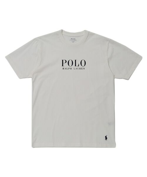 POLO RALPH LAUREN UNDERWEAR SLEEPWEAR/ポロ ラルフ ローレン アンダーウェア スリープウェア ショートスリーブクルーネック ロゴプリント ホワイト M POLO RALPH LAUREN UNDERWEAR SLEEPWEAR/ポロ ラルフ ローレン アンダーウェア スリープウェア ショートスリーブクルーネック ロゴプリント ホワイト M