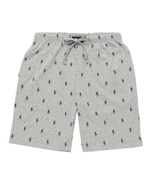 POLO RALPH LAUREN UNDERWEAR SLEEPWEAR/ポロ ラルフ ローレン アンダーウェア スリープウェア スリープショートパンツ PPプリント ヘザーグレー L POLO RALPH LAUREN UNDERWEAR SLEEPWEAR/ポロ ラルフ ローレン アンダーウェア スリープウェア スリープショートパンツ PPプリント ヘザーグレー L
