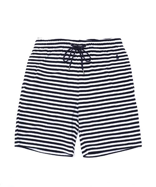 POLO RALPH LAUREN UNDERWEAR SLEEPWEAR/ポロ ラルフ ローレン アンダーウェア スリープウェア テリークロススリープショートパンツ ネイビー×ホワイト M POLO RALPH LAUREN UNDERWEAR SLEEPWEAR/ポロ ラルフ ローレン アンダーウェア スリープウェア テリークロススリープショートパンツ ネイビー×ホワイト M