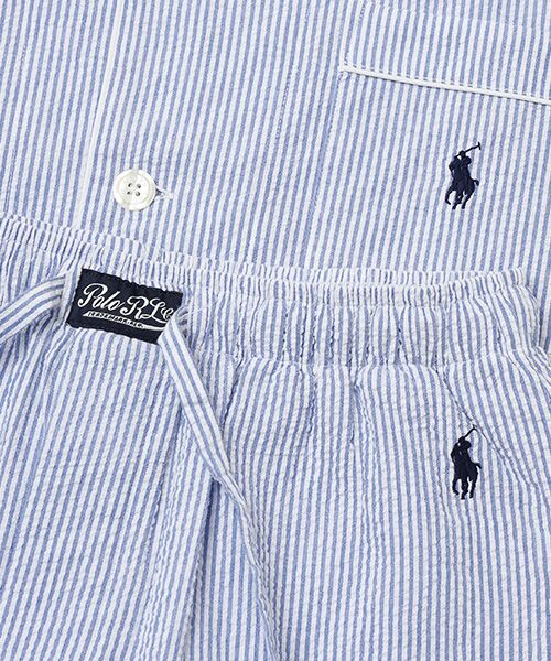 POLO RALPH LAUREN UNDERWEAR SLEEPWEAR / ポロ ラルフ ローレン アンダーウェア スリープウェア ルームウェア | シアサッカーパジャマ | 詳細1
