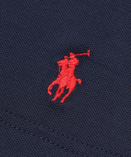 POLO RALPH LAUREN UNDERWEAR SLEEPWEAR / ポロ ラルフ ローレン アンダーウェア スリープウェア ルームウェア | ニットピケショートスリーブノッチカラーシャツ | 詳細4