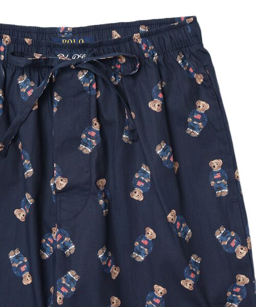POLO RALPH LAUREN UNDERWEAR SLEEPWEAR / ポロ ラルフ ローレン アンダーウェア スリープウェア ルームウェア | スリープショートパンツ コアフラッグセーターベア オールオーバープリント | 詳細2