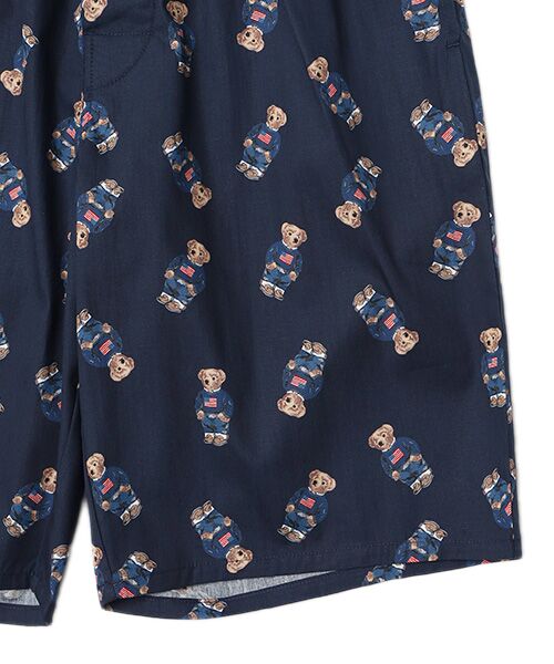 POLO RALPH LAUREN UNDERWEAR SLEEPWEAR / ポロ ラルフ ローレン アンダーウェア スリープウェア ルームウェア | スリープショートパンツ コアフラッグセーターベア オールオーバープリント | 詳細3