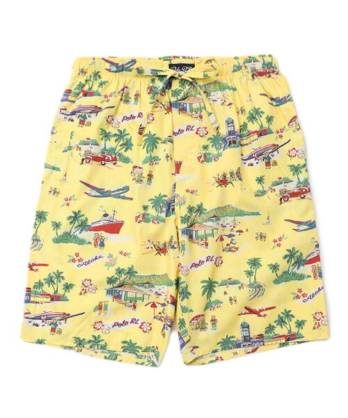 [Polo Ralph Lauren] ショートパンツ フローラルプリント POLO RALPH LAUREN/ポロ ラルフ ローレン RECYCLED POLYESTER