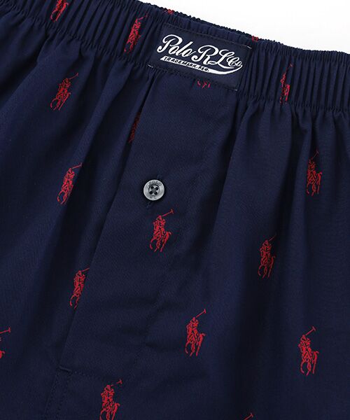 POLO RALPH LAUREN UNDERWEAR SLEEPWEAR / ポロ ラルフ ローレン アンダーウェア スリープウェア トランクス | トランクス オールオーバーPPプリント | 詳細1